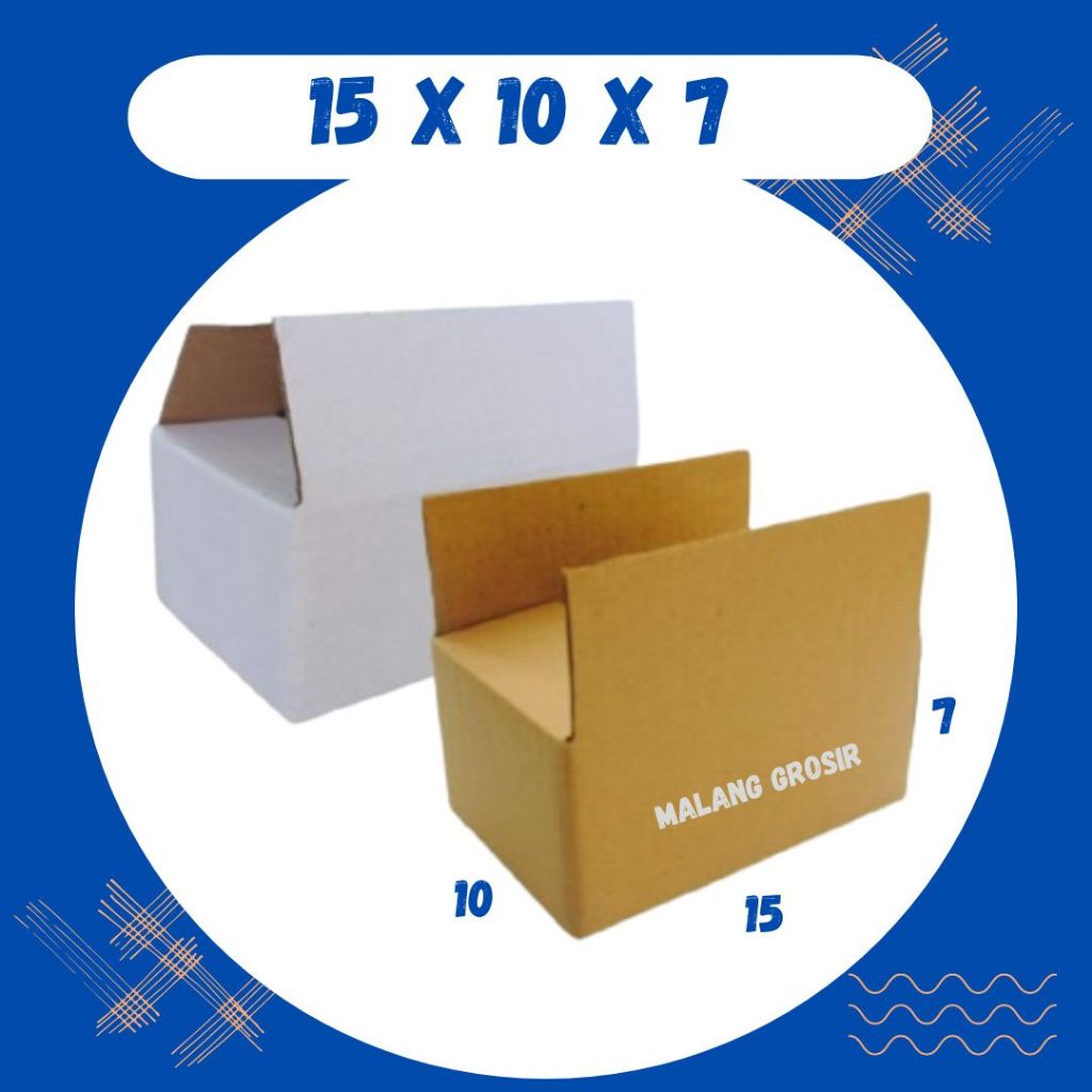 

Kardus 15x10x7 Packing Olshop Box A0 Dus Kotak Kemasan Box Aksesoris Souvenir Sparepart Madu Parfum