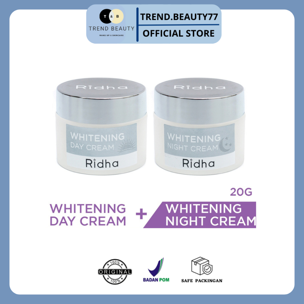 RIDHA Whitening Day - night Cream