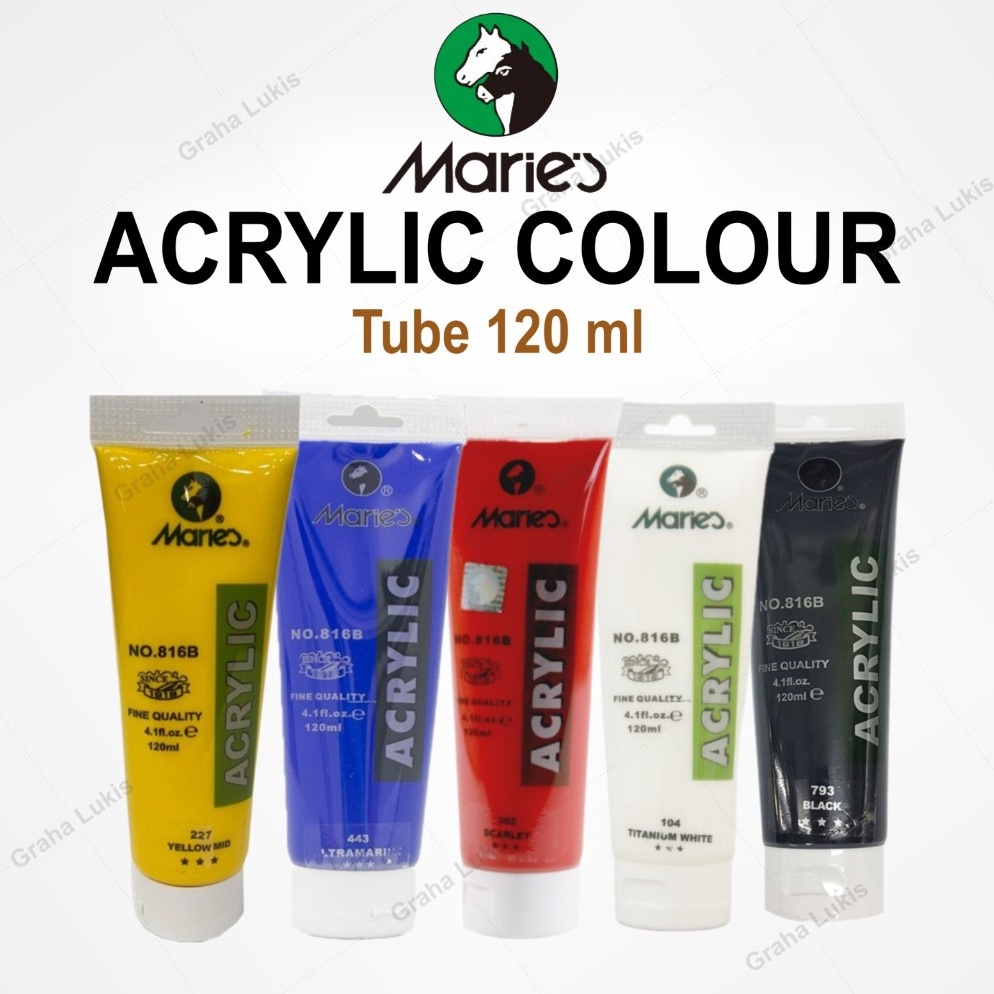 

MARIES ACRYLIC 12 ML CAT AKRILIK MARIES 12ML KODE X2O1