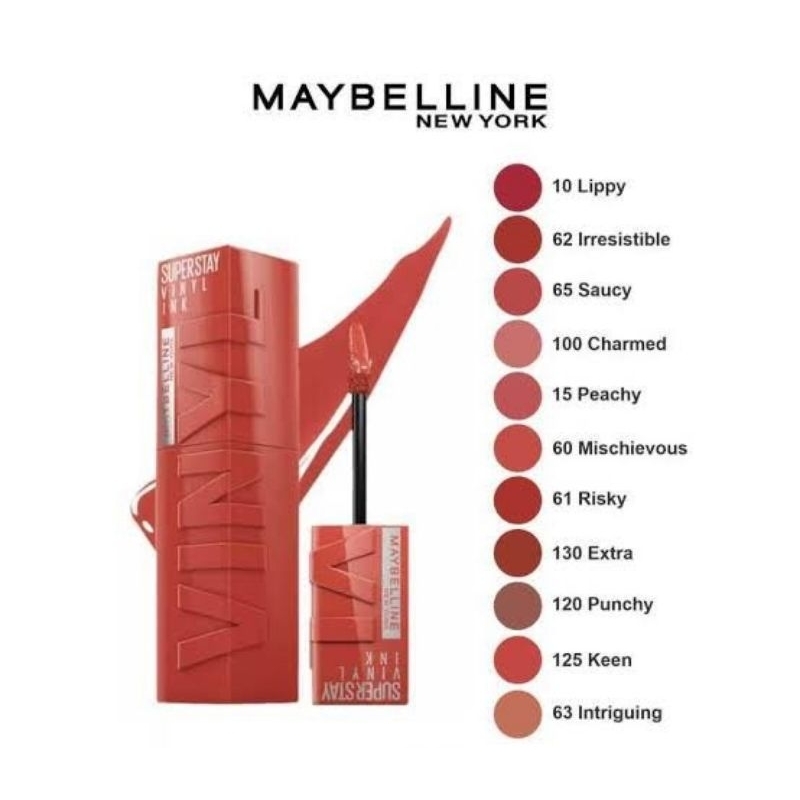 maybelline superstay Vinyl Ink Lipcream