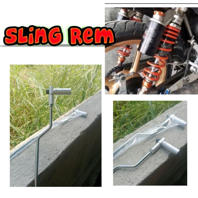 Stik Rem Belakang Underbone RX King F1zr Jupiter Z Stick As Tiang Rem Kawat Panjang Universal