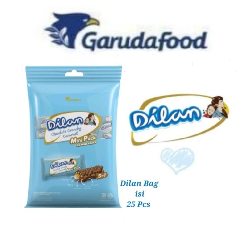 

DILAN BAG Isi 25 Mini Packs Chocolate Crunchy Caramel