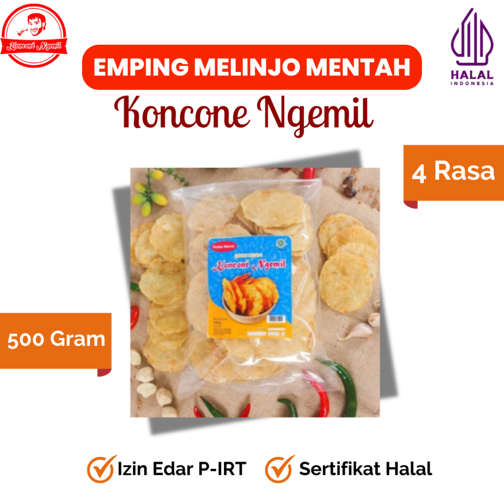 

Emping Melinjo Mentah 500 Gram KN004