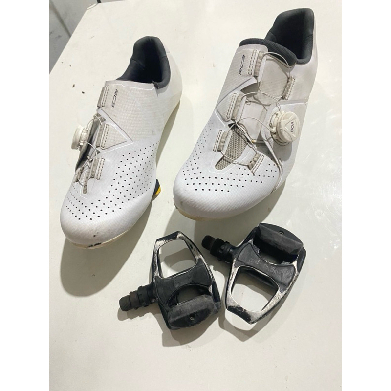 sepatu cleat Shimano RC3 dan Pedal cleat Shimano