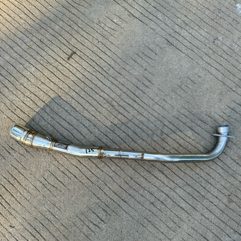 leher knalpot Jms ori for supra x 125 /karisma d50mm
