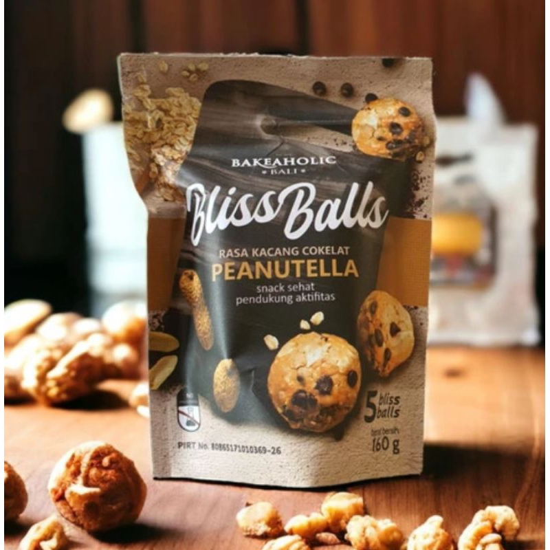 

Premium Energy Healthy Vegan Bliss Balls Bakeaholic Peanutella