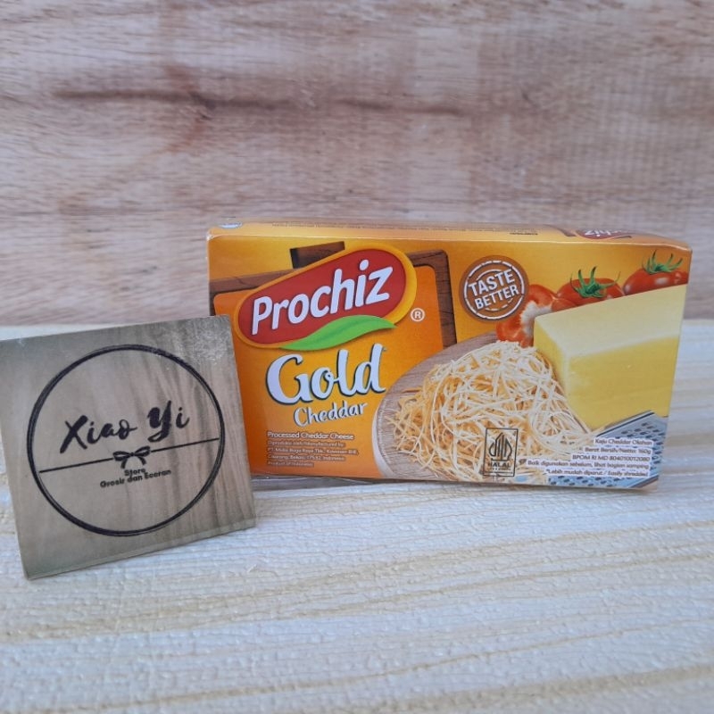 

Keju Prochiz Gold Cheddar Cheese 160 gram