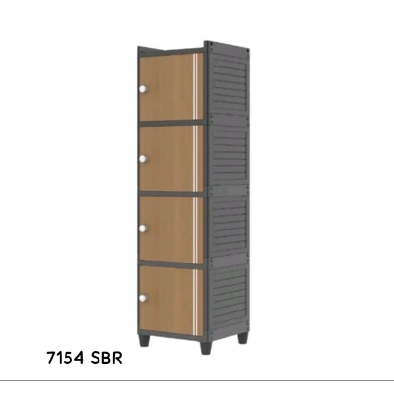 LEMARI FIT SNAP BOX NAIBA 4 SUSUN 5 SUSUN/ LEMARI PLASTIK