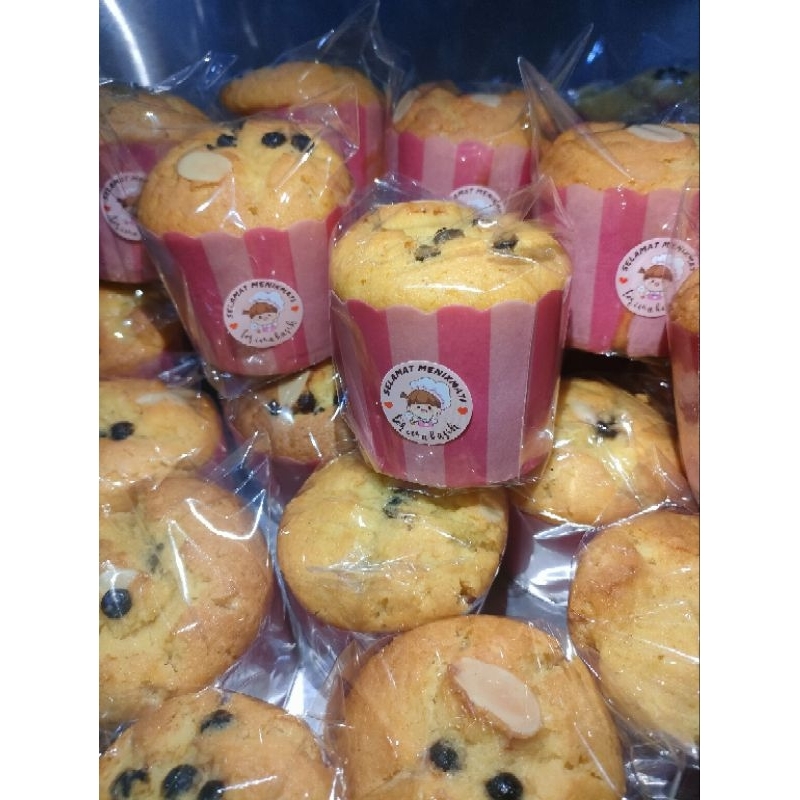 

kue muffin besar