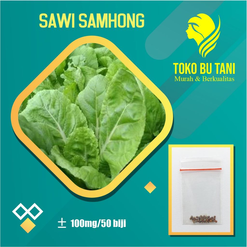 BTN Benih Sawi Samhong Bibit Sawi Samhong Benih Sayuran Berkualitas