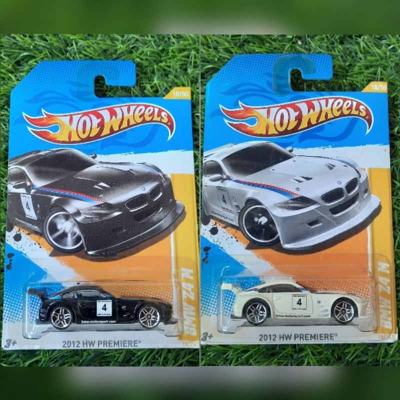 Hot Wheels BMW Z4 M Hitam Putih Set 2012 HW Premiere