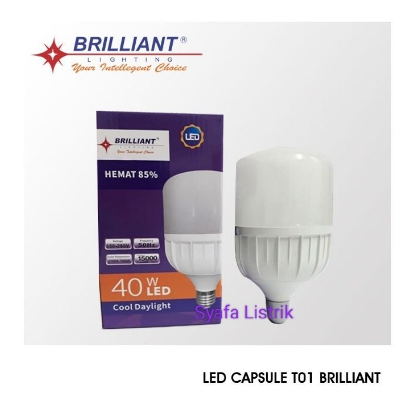 Briliant Eclat Lampu LED Bohlam 40 Watt E27