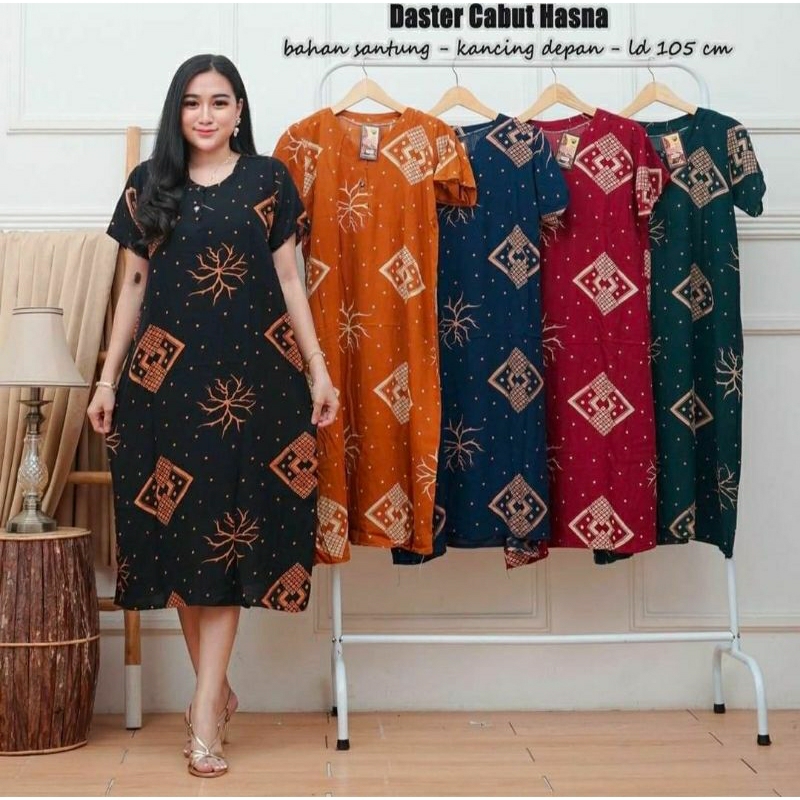 Daster Kekinian Kimono Piyama Baju Tidur Karen  Kerut Dada Tali Samping Bahan Rayon Premium Lengan P