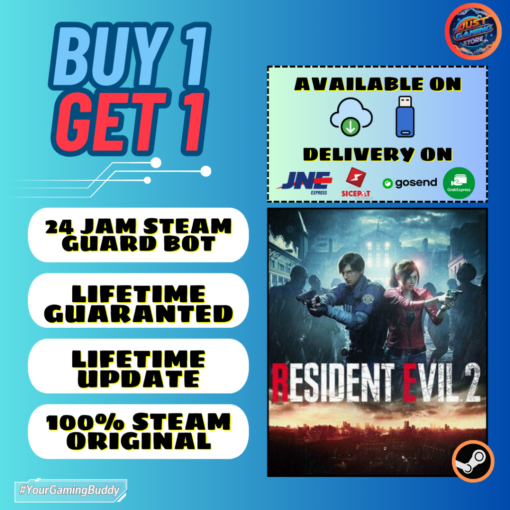 Resident Evil 2 Remake + DLC + Bonus Game - PC Game Original