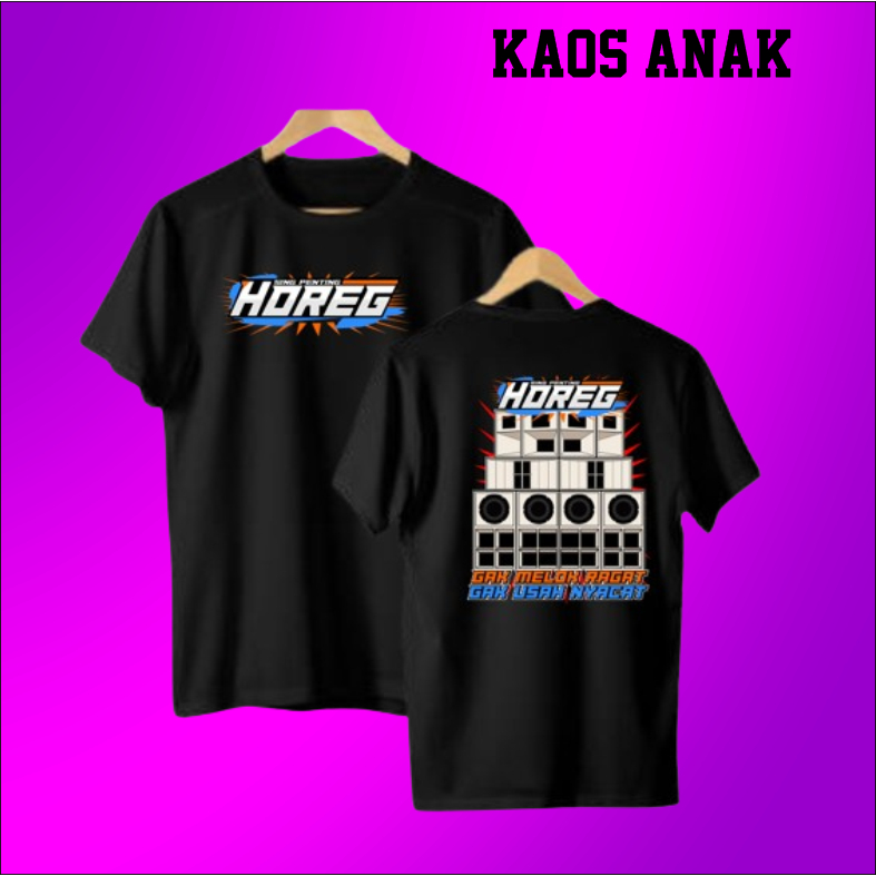 kaos anak kaos sound system anak