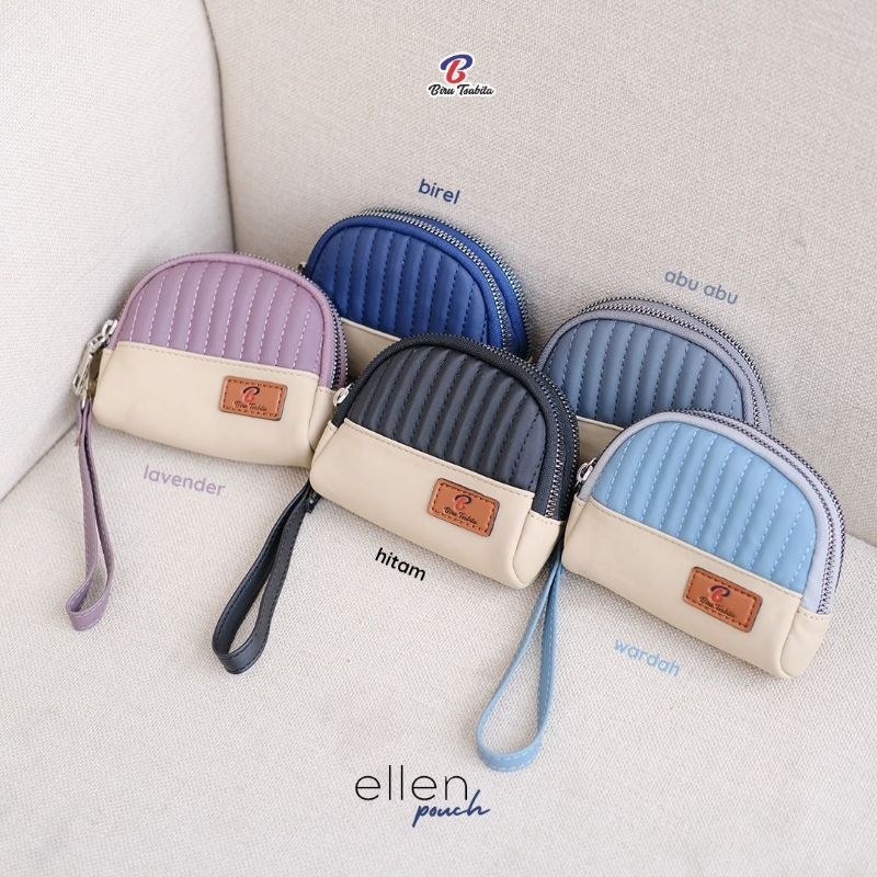 POUCH ELLEN BY BIRU TSABITA / DOMPET KOIN ELLEN BIRU TSABITA / POUCH ELLEN BIRU TSABITA