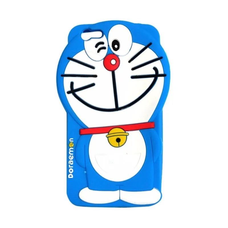 Case Silicone Oppo F3 Plus / Silikon 3D / Case 4D Doraemon Oppo F3+ / Casing / Softcase Lucu