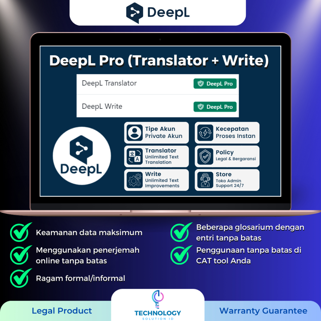 DeepL Pro (Advanced + Translator)