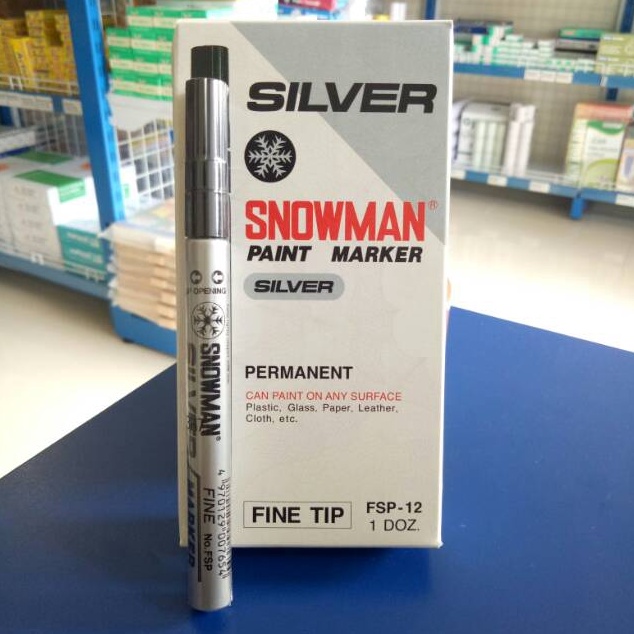 

LANGSUNG ORDER GAN Spidol Paint Marker Silver kecil