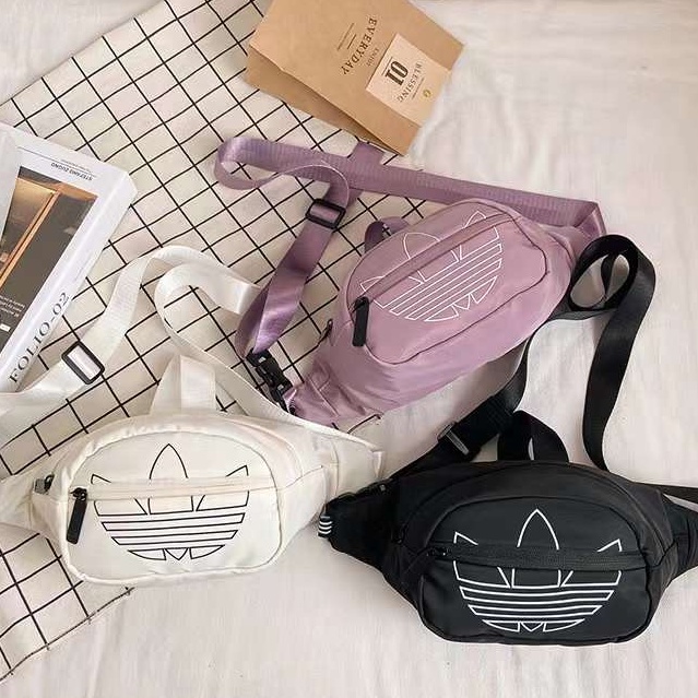 Eksklusif Minipetite BA2221N Tas Pinggang Messenger Tas Waistbag Adidas Sport Tas Olahraga Remaja Wa