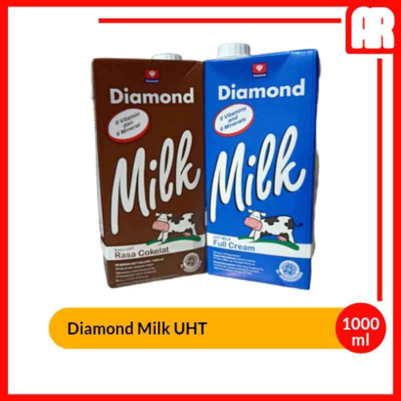 

Susu Diamond Milk UHT Full Cream 1lt | AR Ostore