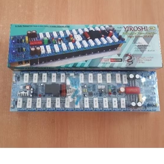 POWER AMPLIFIER YIROSHI MK7 TOSHIBA