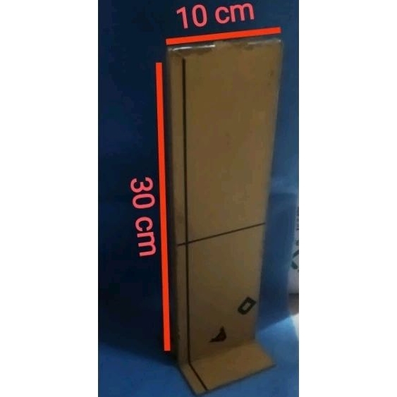 

Akrilik Tentcard custom uk 30x10cm tebal 2mm