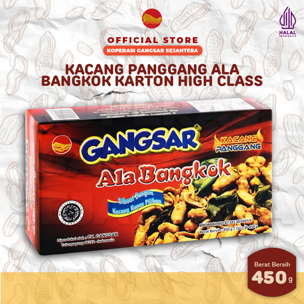 

GANGSAR KACANG PEDAS ALA BANGKOK 450GR