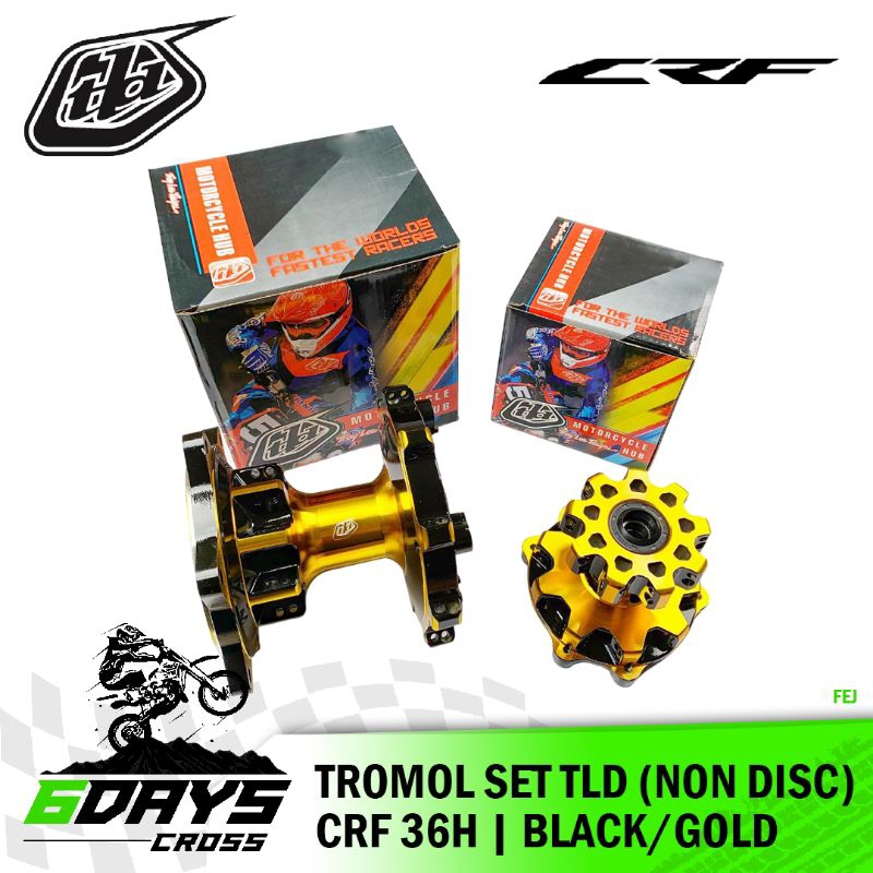 Tromol Set CRF 150 TLD Depan Belakang 36 Hole