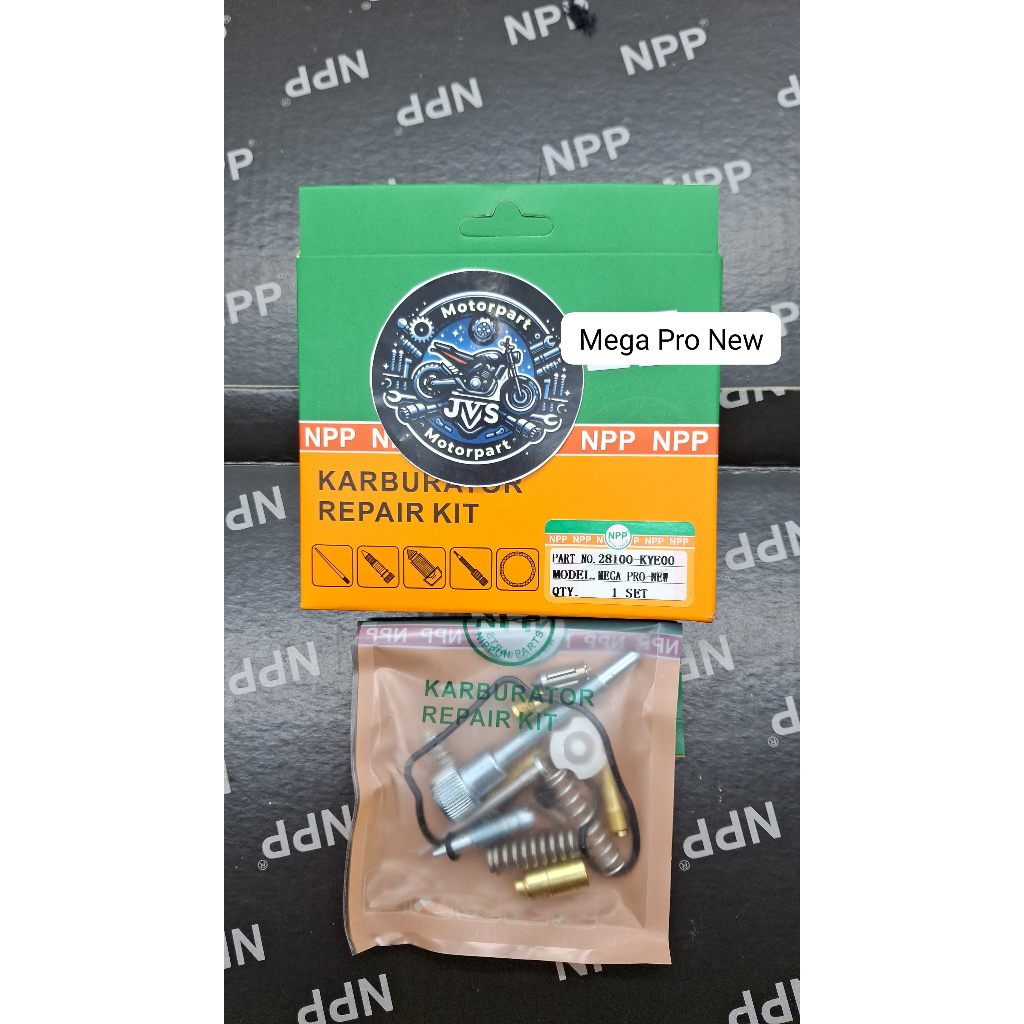 JVS - REPAIR KIT PARKIT KARBURATOR MEGA PRO NEW Original NPP