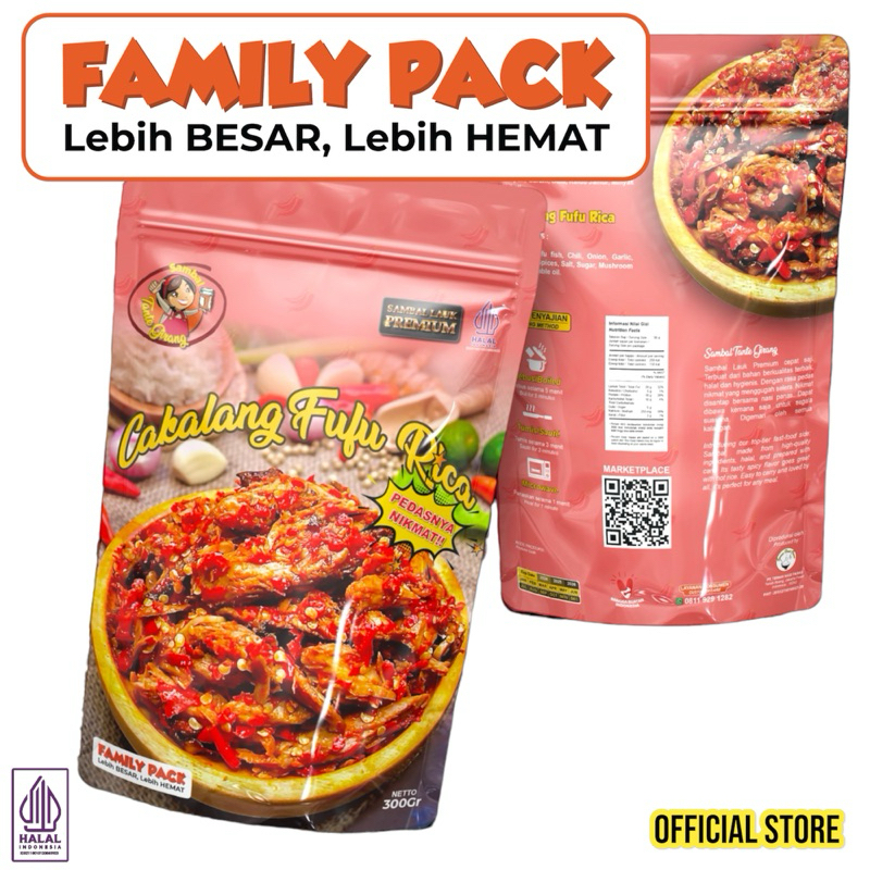 

SAMBAL TANTE GIRANG (Family Pack 300 Gr)