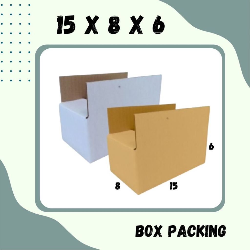 

Karton 15x8x6 Kardus A1 Packing Dus Kotak Kemasan Box Aksesoris Souvenir Sparepart Obat Madu