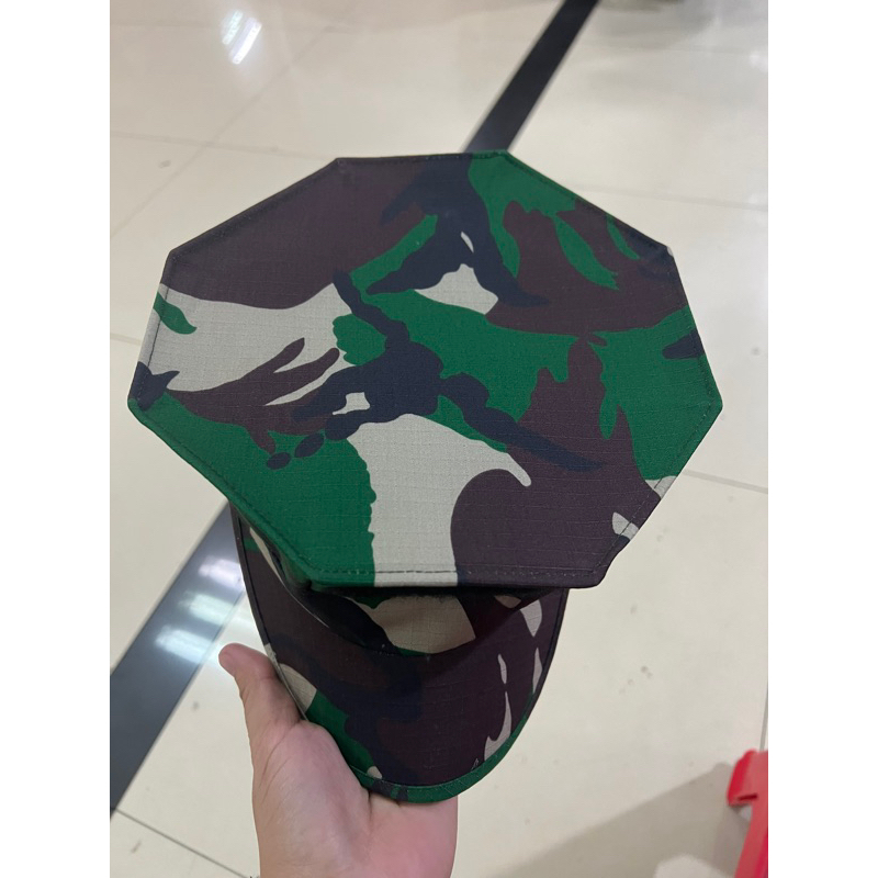 Topi Pet Okinawa TNI AL  Bahan Sritek-Pelbet