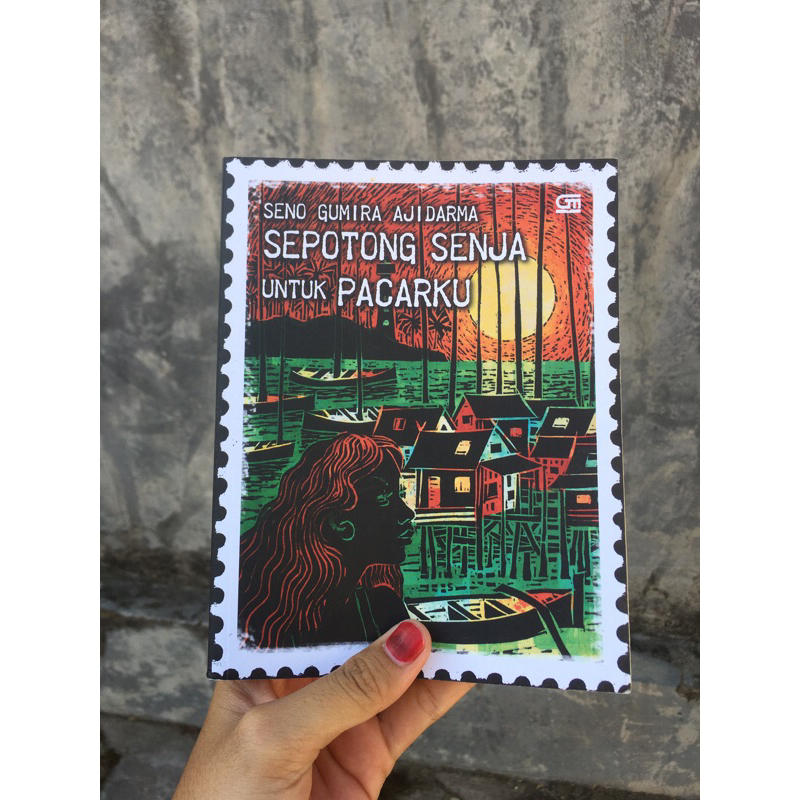 Buku Sepotong senja untuk pacarku