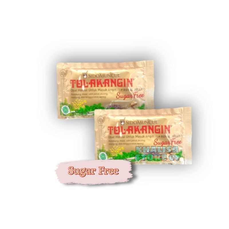 Tolak Angin Sidomuncul Sugar Free 15ml / Tolak Angin