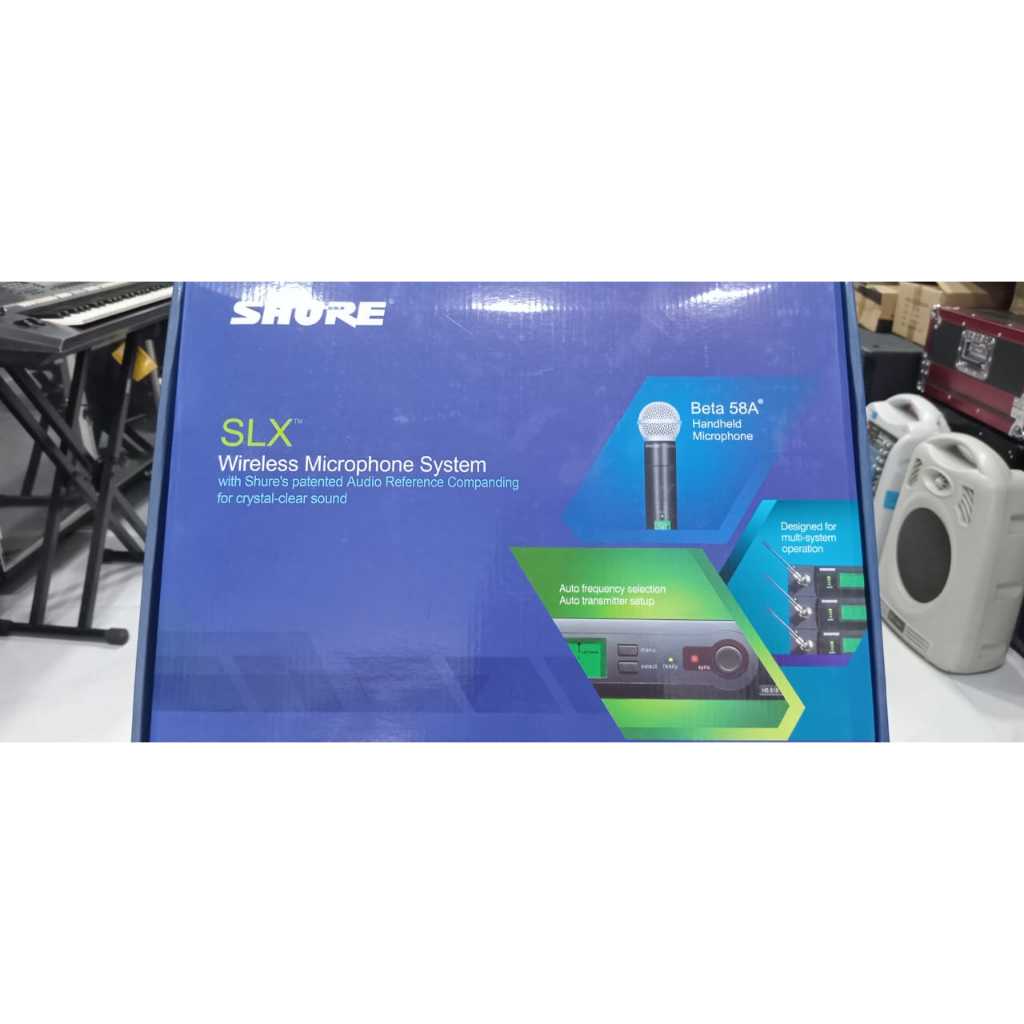 Microfon Wireless Shure SLX4/Beta58
