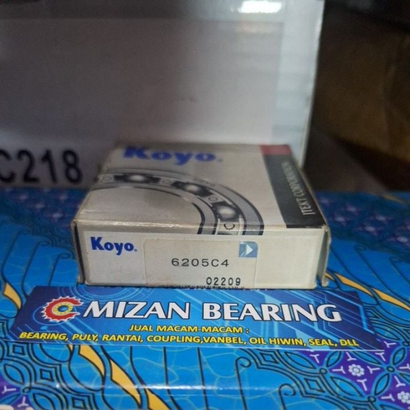 BEARING 6205 C4 KOYO JAPAN