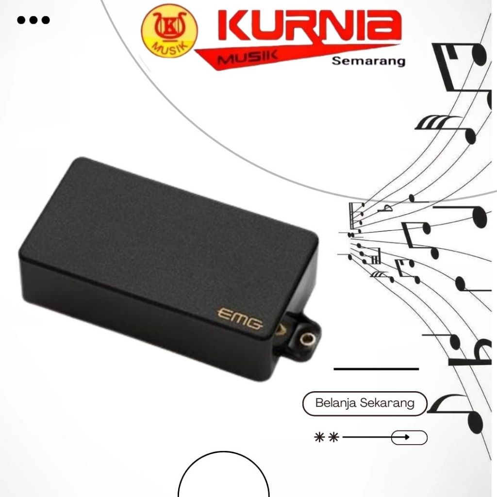 EMG - 89 / EMG 89 / EMG89 Pick Up - Hitam