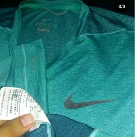 Kaos Running Nike Original Second