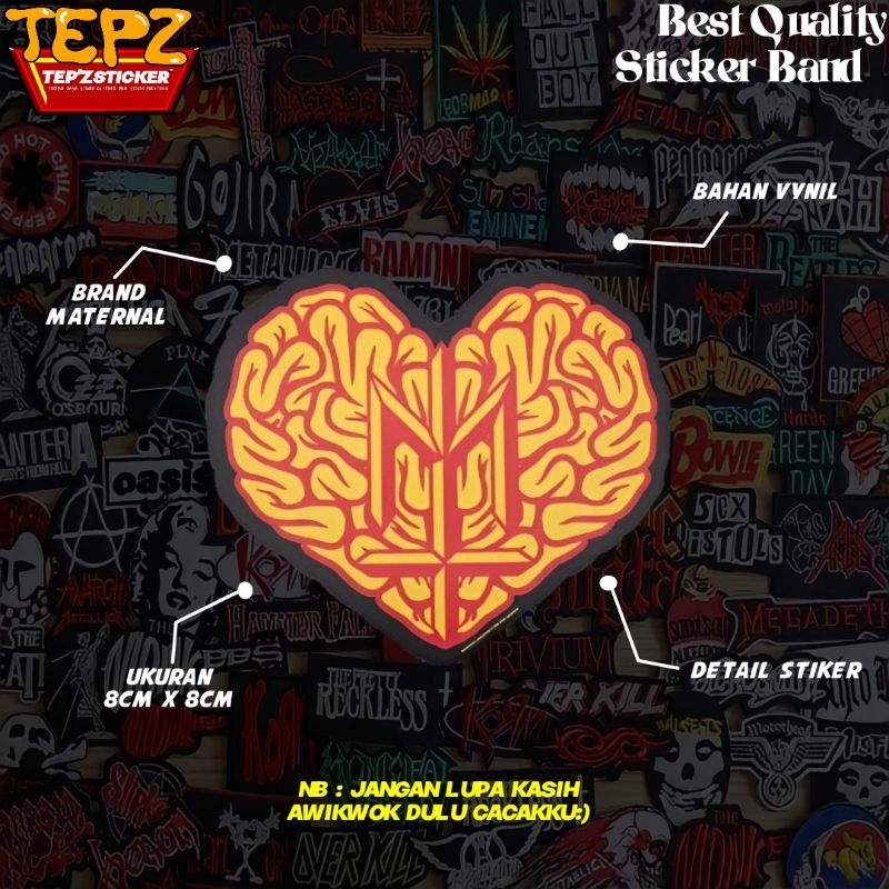 STIKER STICKER (BRAND MATERNAL) STIKER BRAND|STIKER METAL|STIKER AESTHETIC|STIKER TUMBLR