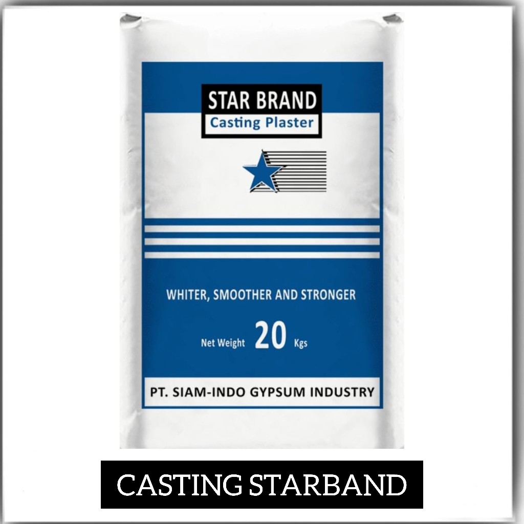 Casting Starbrand 18kg gypsum plaster