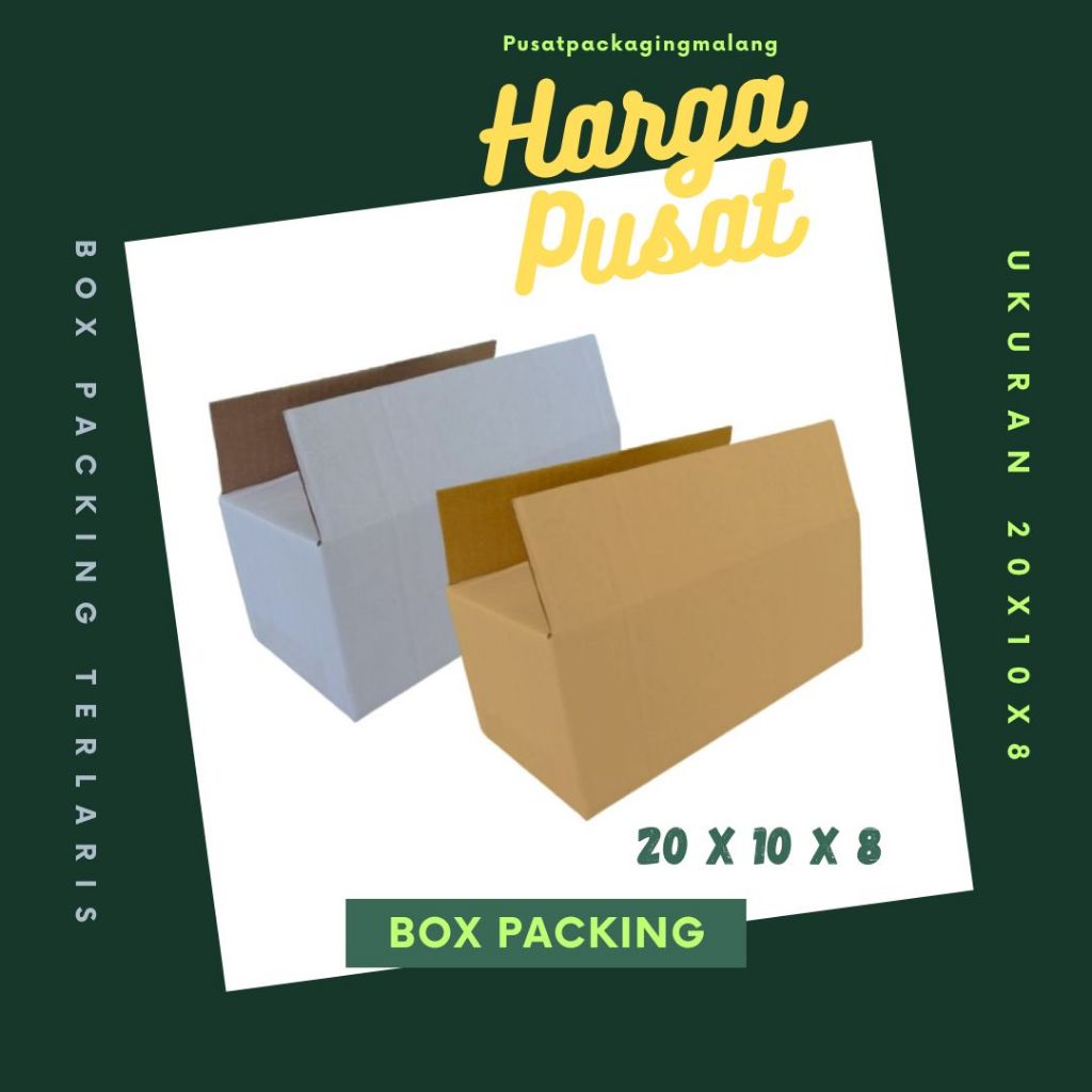 

Kardus 20x10x8 Packing Olshop Box A1 Dus Kotak Kemasan Box Aksesoris Souvenir Sparepart Madu Parfum