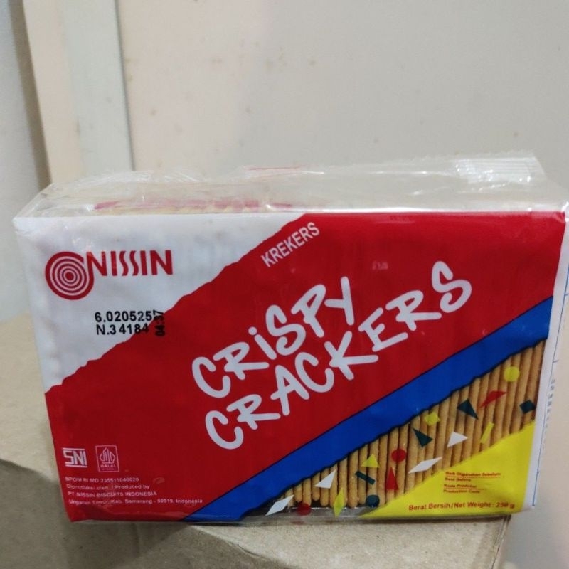 

NISSIN CRISPY CRACKERS 250GR