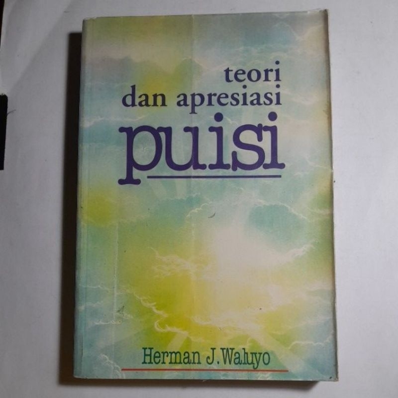 Buku Teori Dan Apresiasi Puisi