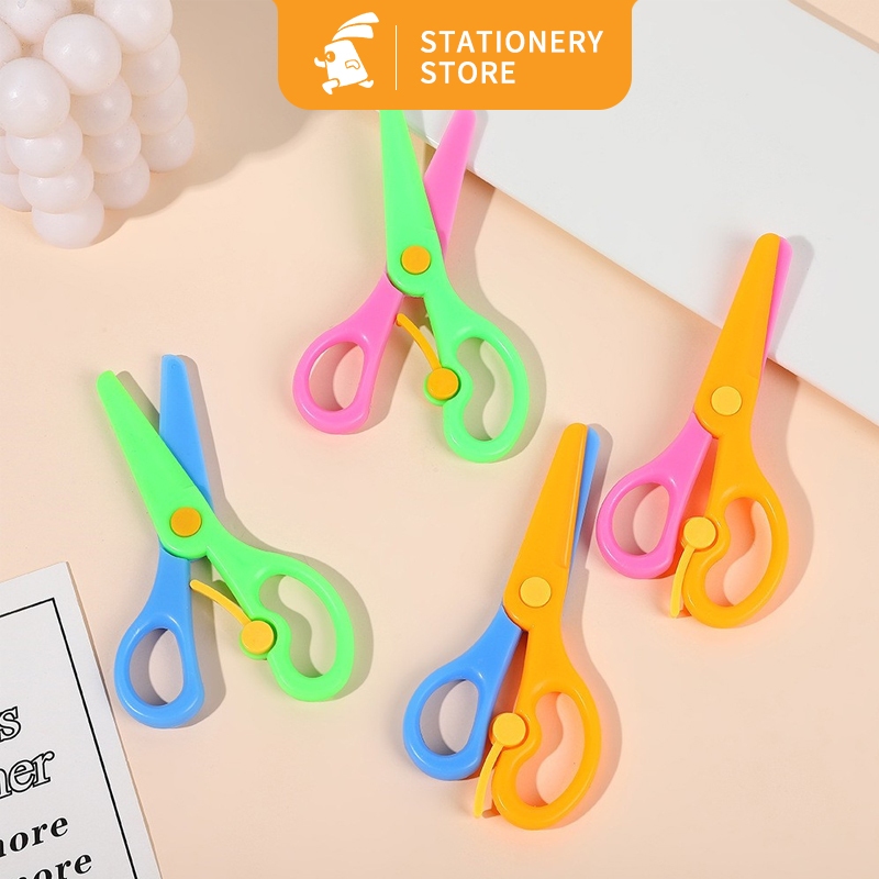 

Gunting Anak / Kids Scissors/Gunting Pengaman Anak/Gunting Mini/Gunting Kertas-Rabbit Stationery