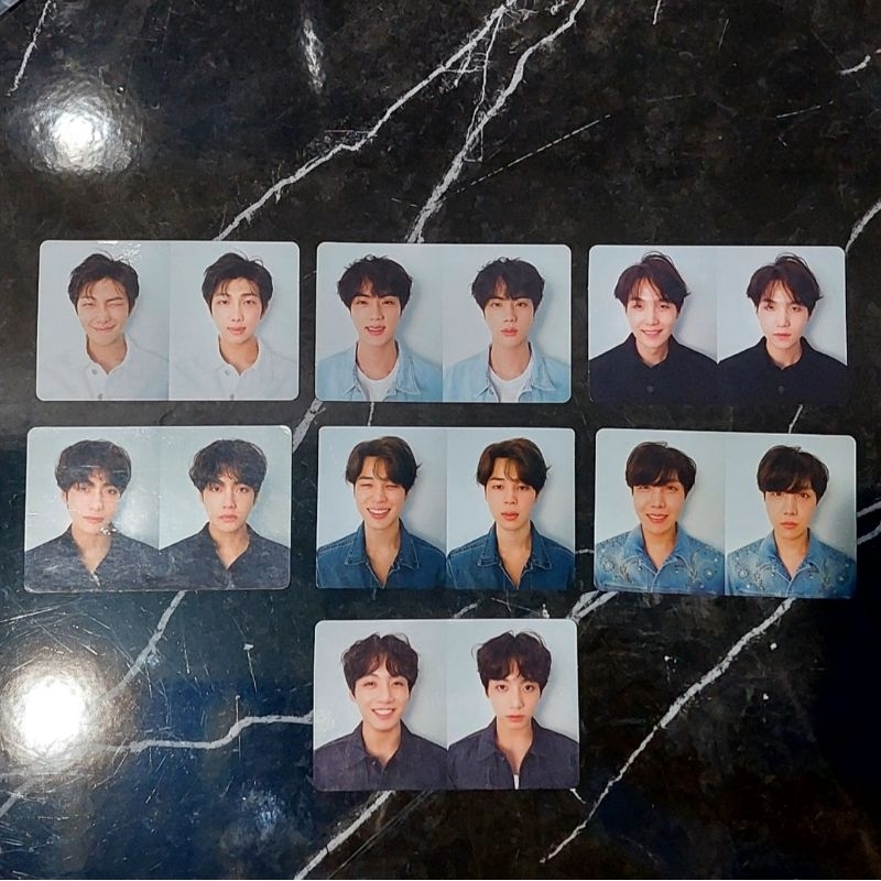 (BACA DESK) OFFICIAL PC TEAR R DILAN BTS OT 7 RM JIN YOONGI JHOPE JIMIN TAEHYUNG JUNGKOOK