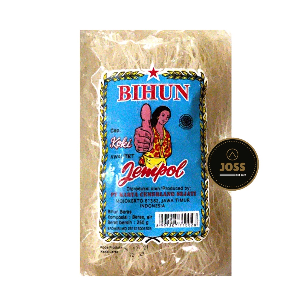 

[KHUSUS INSTAN] Bihun Beras Cap Jempol / Cap Koki 250gr