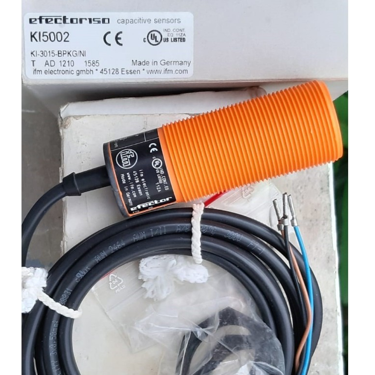 IFM KI5002 KI-3015-BPKG/NI Sensor Capasitive IFM KI5002 KI-3015-BPKG/NI Sensor Capasitive New Ori