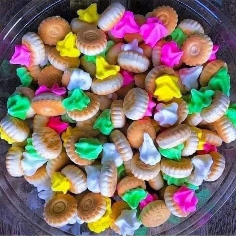 

CEMILAN BISKUIT STAR GEM BUNGA/BISKUIT DENGAN CREAM GULA/ CEMILAN MURAN