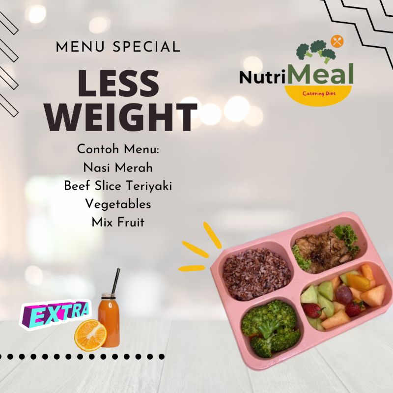 

Less Weight Diet Package Catering Diet Paket Lunch